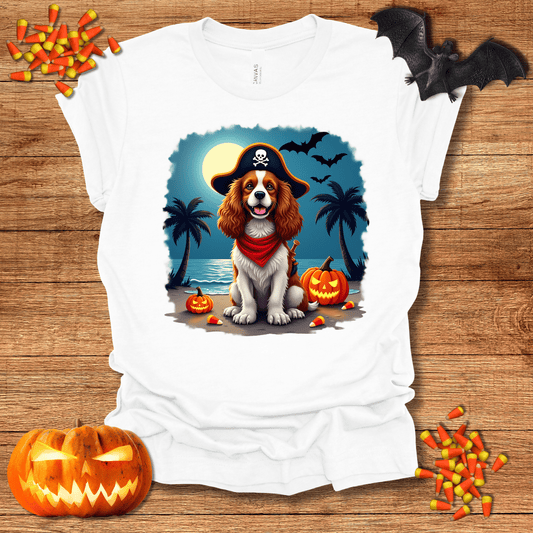 Printify T-Shirt 121_King Charles Spaniel Halloween Unisex Jersey Short Sleeve Tee